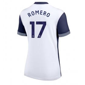 Dámské fotbalový oblečení Tottenham Hotspur Cristian Romero #17 Domácí košile 2024-25 Krátkým Rukávem